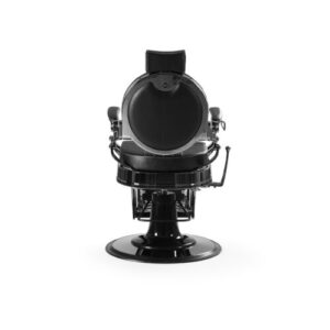 BARBER CHAIR BENZ BLACK-SILVER - Image 2