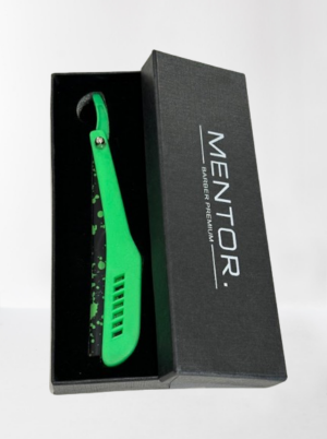 MENTOR barber premium φαλτσέτα (πράσινο)