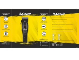 T RAZOR ΚΟΥΡΕΥΤΙΚΗ ΜΗΧΑΝΗ STEALTH ΜΑΥΡΟ - Image 2
