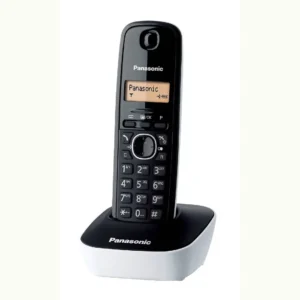 Ασύρματο Ψηφιακό Τηλέφωνο Panasonic KX-TG1611GRW Μαύρο-Λευκό