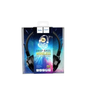 Wireless Ακουστικά Stereo Hoco W25 Promise Μαύρα με μικρόφωνο - Image 3