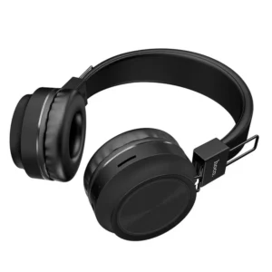 Wireless Ακουστικά Stereo Hoco W25 Promise Μαύρα με μικρόφωνο - Image 2