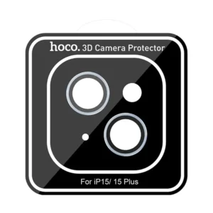 Προστασία Κάμερας Hoco 3D Metal V12 Plus για Apple iPhone 15 / iPhone 15 Plus Μαύρο - Image 2