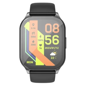 Smartwatch Hoco Y19 IP68 AMOLED Οθόνη 1.96" 300mAh V5.2 με Δυνατότητα Κλήσεων Γκρι - Image 3
