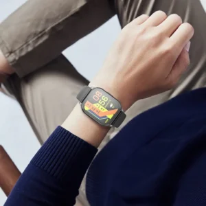 Smartwatch Hoco Y19 IP68 AMOLED Οθόνη 1.96" 300mAh V5.2 με Δυνατότητα Κλήσεων Γκρι - Image 2