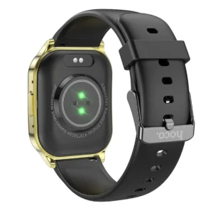 Smartwatch Hoco Y19 IP68 AMOLED Οθόνη 1.96" 300mAh V5.2 με Δυνατότητα Κλήσεων Χρυσαφί - Image 2