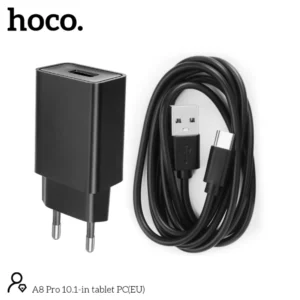 Tablet Hoco A8 Pro Dual Sim 10,1" 3GB/128GB 5000mAh 5V/2A 4G Ασημί με Θήκη Book - Image 6