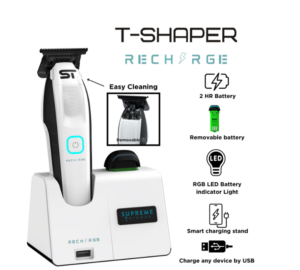 Supreme Recharge ST777/WHT Trimmer - Image 2