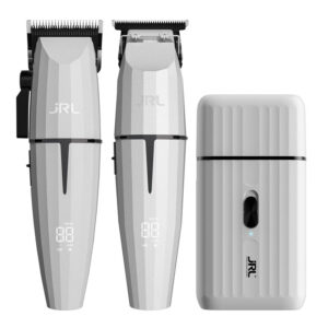 jRL Ghost Collection #2 Σετ Επαναφορτιζόμενης Κουρευτικής Μηχανής Λευκό GH-2401-2