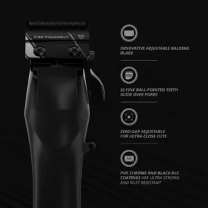 Wahl Professional 5-Star Vapor Cordless Clipper with F32 FadeOut Blade - Image 4