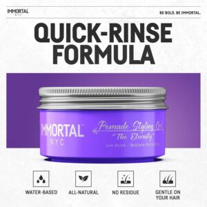 Immortal The Eternity Pomade Styling Gel - 150ml - Image 2