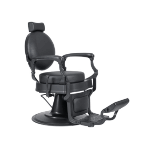 BARBER CHAIR LEGENT ROUND BLACK