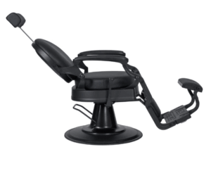 BARBER CHAIR LEGENT ROUND BLACK - Image 3
